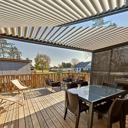 Chalet - 6 Pers. - Piscine Chauffée - Terrasse Privative - Proche Et Commerces - Fr-1-361-470 Jullouville