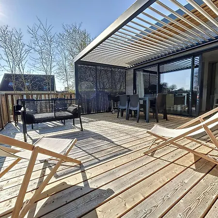 - 6 Pers. - Piscine Chauffee - Terrasse Privative - Proche Et Commerces - Fr-1-361-470 Chalet Jullouville-les-Pins